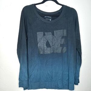 Good hYOUman LOVE Black Sweatshirt